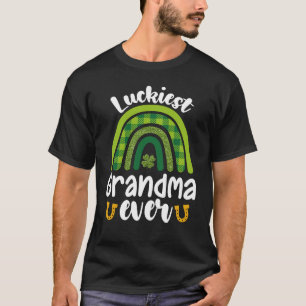 Der glücklichste Oma-je-Familienfeiertag T-Shirt