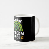Der glücklichste Principal Ever School St Patrick' Kaffeetasse (VorderseiteRechts)