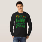 Der glücklichste Sekretär des Referats St Patrick' T-Shirt (Vorne ganz)
