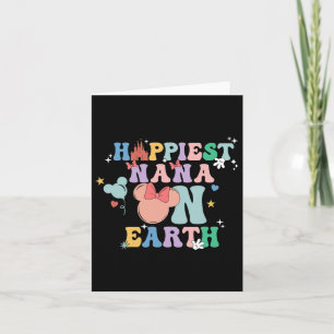 Der glücklichste Tag der Mama von Nana auf Erden M Karte