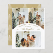 Der glücklichste Urlaub | Gold 3 FotoCollage (Vorne/Hinten)