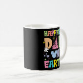 Der glücklichste Vater auf Erden Funny Papa Daddy  Kaffeetasse (VorderseiteRechts)