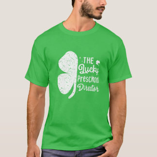 Der glücklichste Vorschuldirektor Cool St.Patrick' T-Shirt