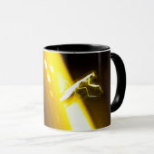 Der glühende Mantis Tasse (VorderseiteRechts)