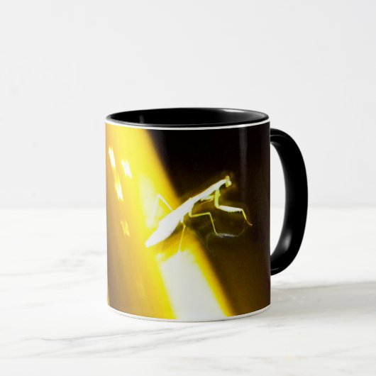 Der glühende Mantis Tasse (VorderseiteRechts)
