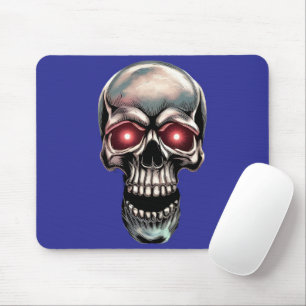 Der glühende Schädel enthüllt den dunklen Power Mousepad