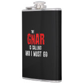 Der Gnar ruft und ich muss gehen Flachmann (Links)