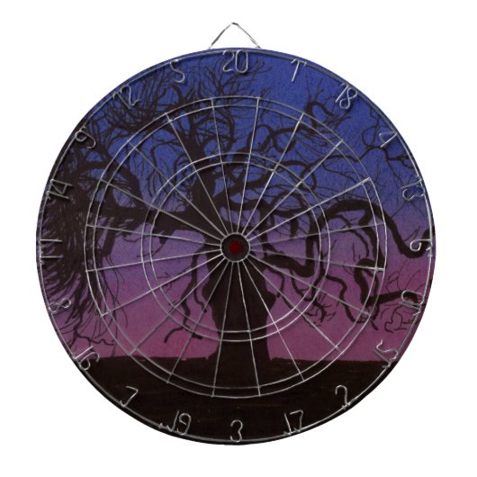 Der Gnarly Tree Dartscheibe (vorne)