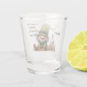 Der Gnom hat es eingeschenkt, nicht ich Schnapsglas (Rückseite)