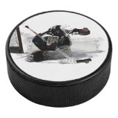 Der Goaltender - Hockey Player Eishockey Puck (3/4)