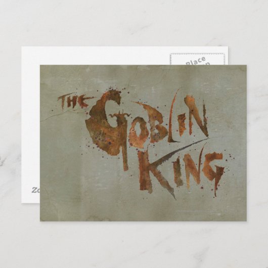 Der Goblin King Postkarte (Vorne/Hinten)