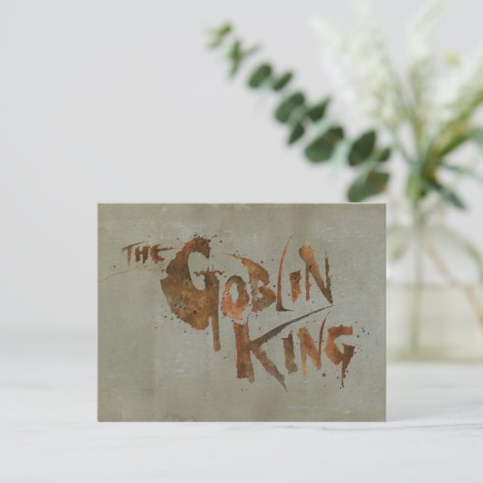 Der Goblin King Postkarte (Stehend Vorderseite)