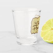 Der Golden Pterodactyl Tiki Bar Myrtle Beach Schnapsglas (Links)