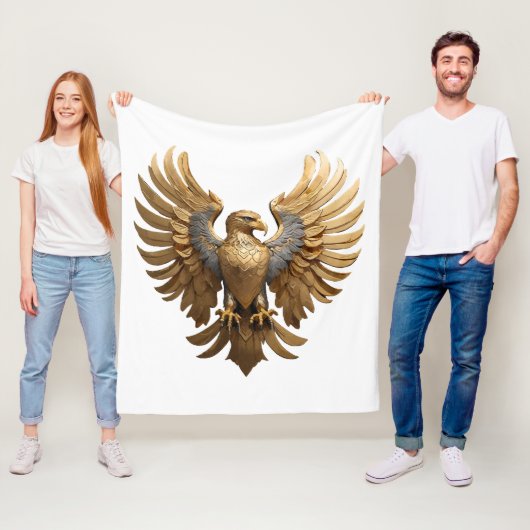 Der Goldene Adler Fleecedecke (Beispiel)