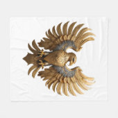 Der Goldene Adler Fleecedecke (Vorderseite (Horizontal))