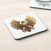 Der Goldene Adler Getränkeuntersetzer (Linke Seite)