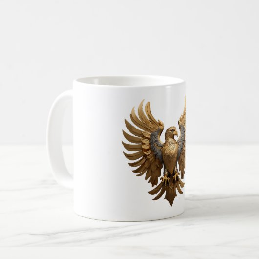 Der Goldene Adler Kaffeetasse (Vorderseite Links)
