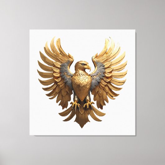Der Goldene Adler Leinwanddruck (Vorderseite)