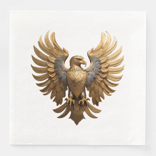 Der Goldene Adler Serviette (Vorderseite)
