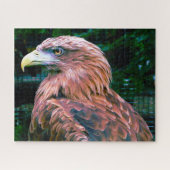 Der goldene Adlervogel der Beute. Jigsaw Puzzle (Horizontal)