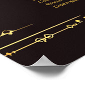 Der goldene Baum der Mystik, Poster (Ecke)