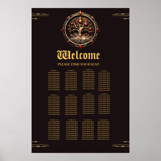 Der goldene Baum der Mystik, Poster (Vorne)