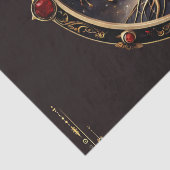 Der goldene Baum der Mystik, Seidenpapier (Detail)