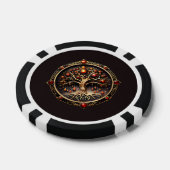 Der goldene Baum des Lebens der Mystik Pokerchips (Einzeln)