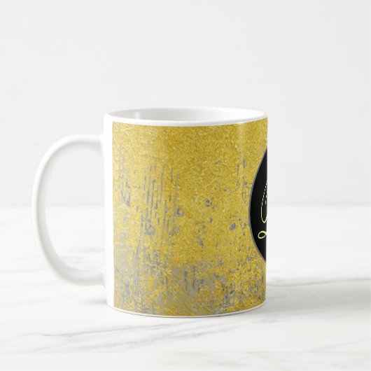 Der goldene Becher Kaffeetasse (Links)