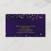 Der goldene Bodhi-Baum Visitenkarte (Rückseite)