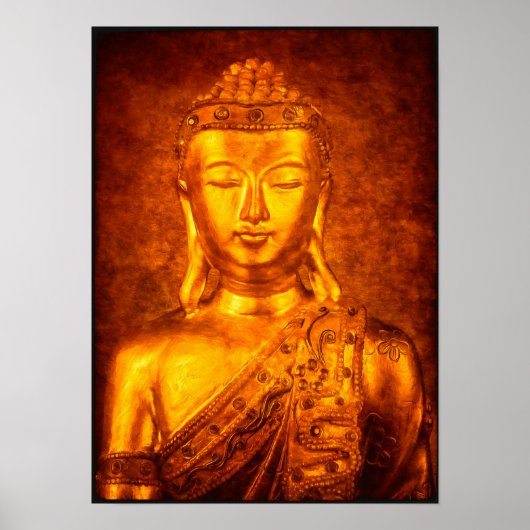 Der goldene Buddha Poster (Vorne)