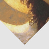 Der goldene Engel Geist des Morgens Seidenpapier (Detail)