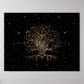 Der goldene Eule-Baum Poster (Vorne)