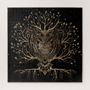 Der goldene Eule-Baum Puzzle