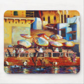 Der goldene Ganges Mousepad (Vorne)