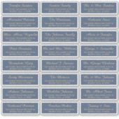 Der goldene Gast empfängt Sie mit eleganten Labels (Vorderseite)