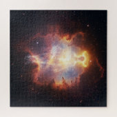 Der goldene Geist der Krone im Weltraum Puzzle (Horizontal)
