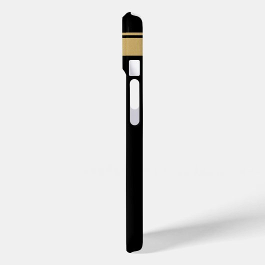 Der goldene Golfer Case-Mate iPhone Hülle (Rückseite / Links)
