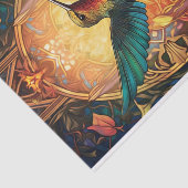 Der Goldene Hummingbird Seidenpapier (Ausschnitt)