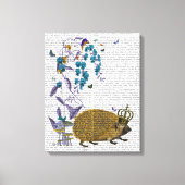 Der goldene Igel Leinwanddruck (Vorderseite)