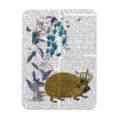 Der goldene Igel Magnet (Vertikal)