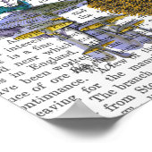 Der goldene Igel Poster (Ecke)