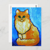 Der Goldene Junge Postkarte (Vorne/Hinten)