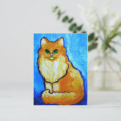 Der Goldene Junge Postkarte (Stehend Vorderseite)