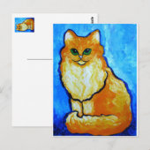 Der Goldene Junge Postkarte (Vorne/Hinten)