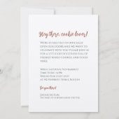 Der goldene Kürbis Einladung (Rückseite)