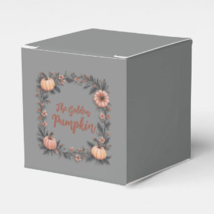 Der goldene Kürbis Geschenkschachtel