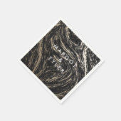 Der goldene Marmor / Neapel Serviette (Ecke)