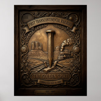 Der Goldene Nagel Poster