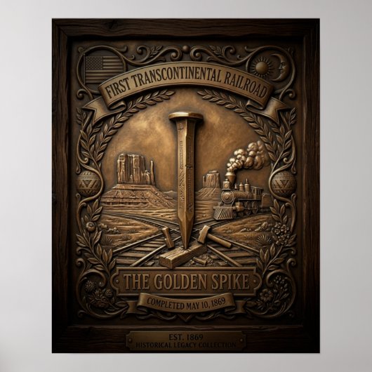 Der Goldene Nagel Poster (Vorne)